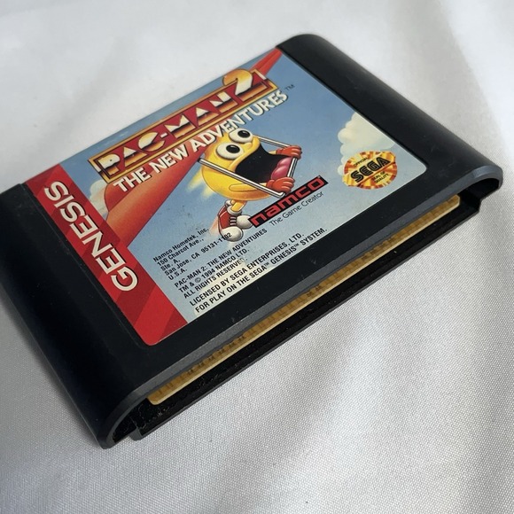 Pac-Man‎ 2: The New Adventures (Sega Genesis, 1994) *TESTED* - Picture 2 of 4